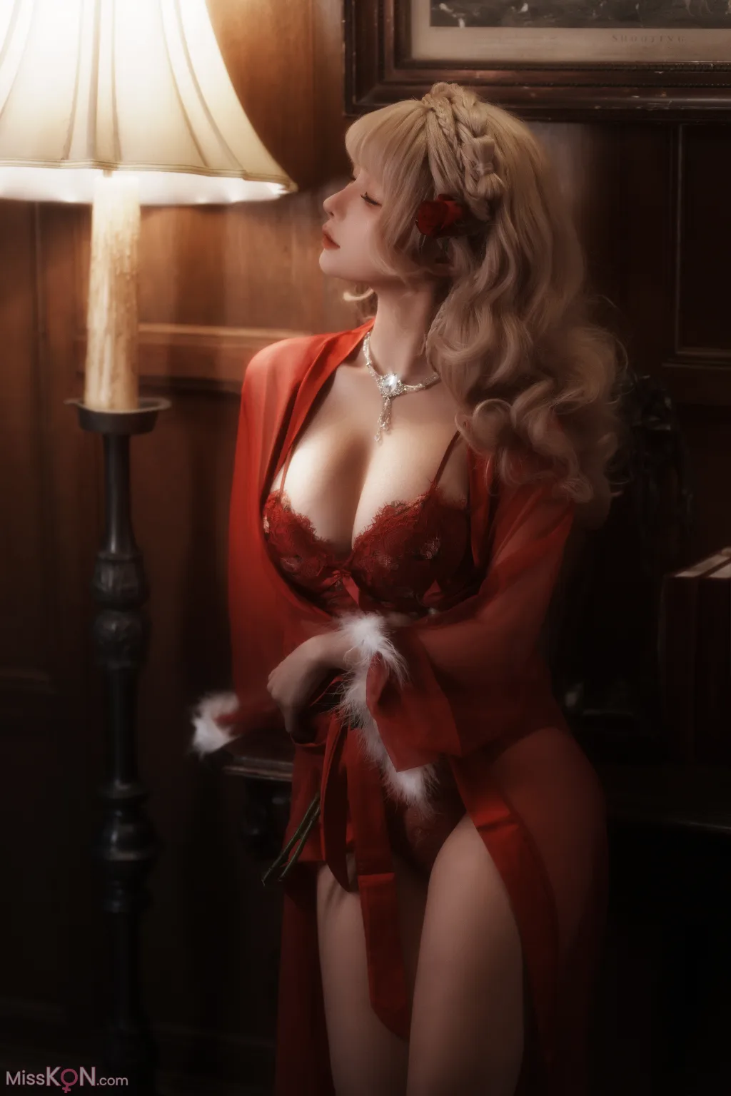 Coser@蠢沫沫 (chunmomo): 黑红纱裙 (39 photos) 4 Coser@蠢沫沫 (chunmomo): 黑红纱裙 (39 photos) 4