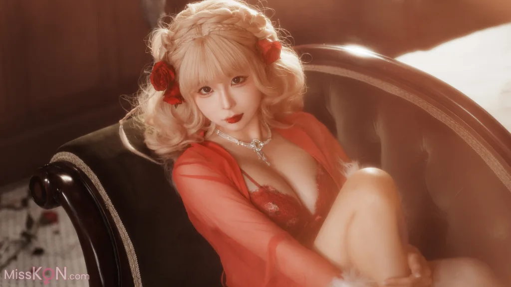 Coser@蠢沫沫 (chunmomo): 黑红纱裙 (39 photos) 12 Coser@蠢沫沫 (chunmomo): 黑红纱裙 (39 photos) 12