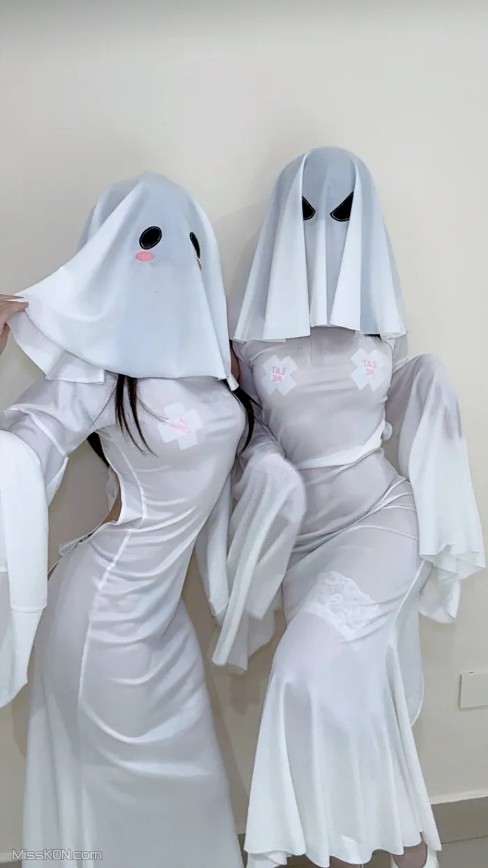 Coser@九曲Jean & 二佐Nisa: 幽灵娘 (50 photos ) 
