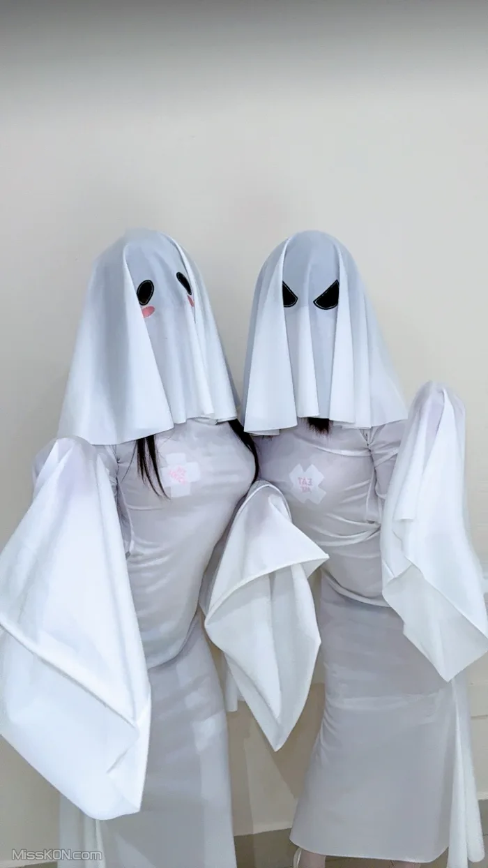Coser@九曲Jean & 二佐Nisa: 幽灵娘 (50 photos ) 