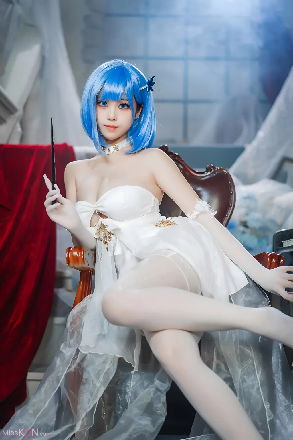 Coser@蜜汁猫裘: 碧蓝航线 恰巴耶夫白骑兵 (103 photos)
