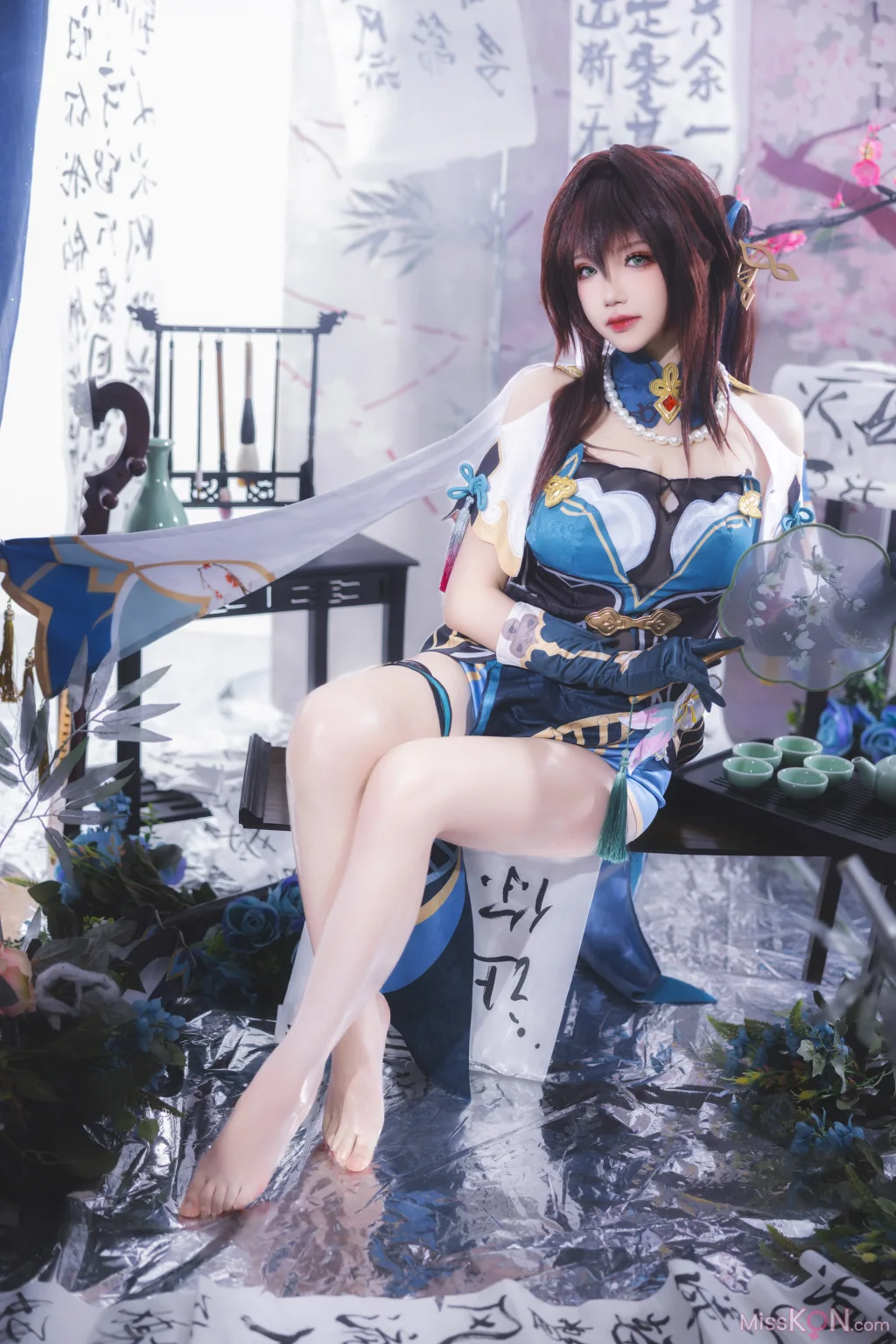 Coser@雪晴Astra: 崩坏：星穹铁道 阮梅 (84 photos )