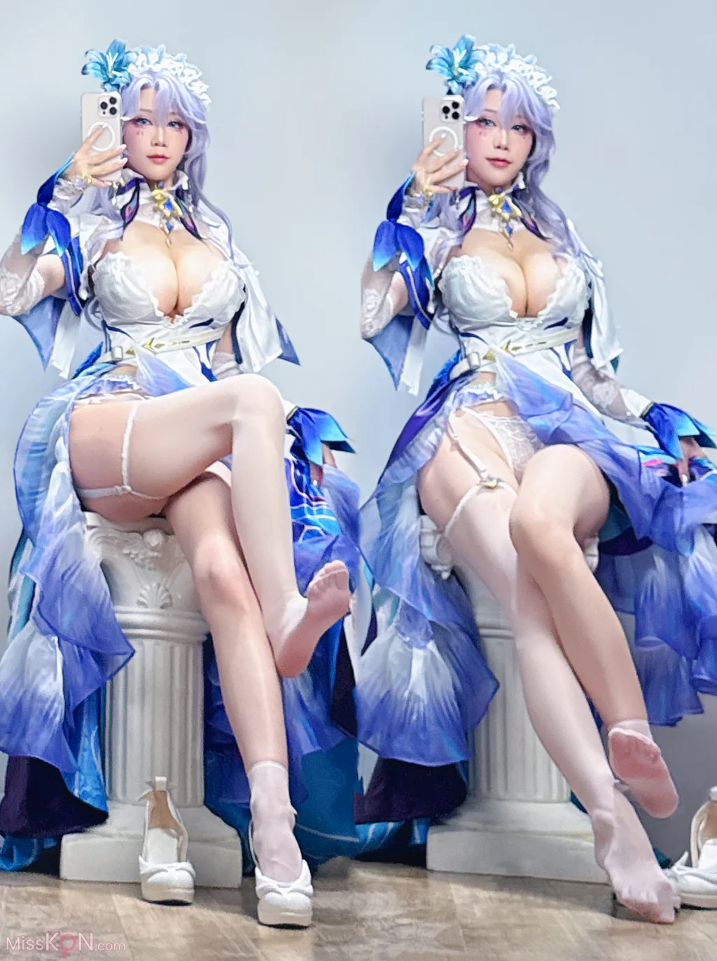 Coser@水淼Aqua: 鸣潮 坎特蕾拉 自拍 (25 photos)