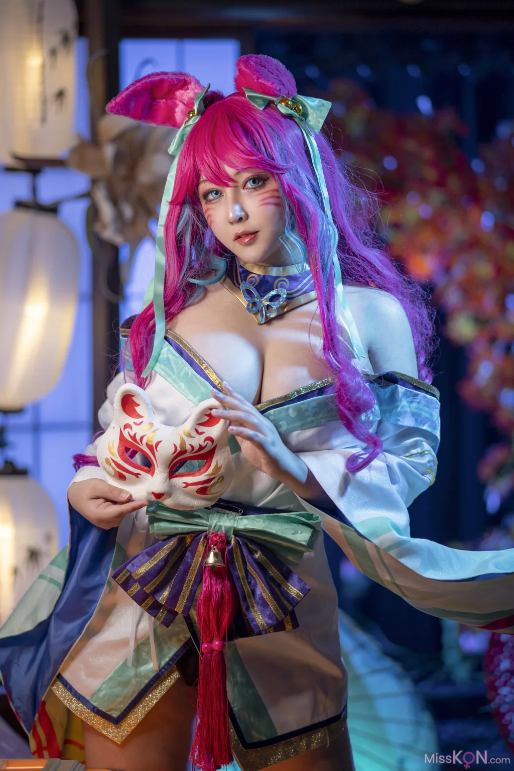 Coser@KANEKO_咔喵: 英雄联盟 灵魂莲华 阿狸 (17 photos )