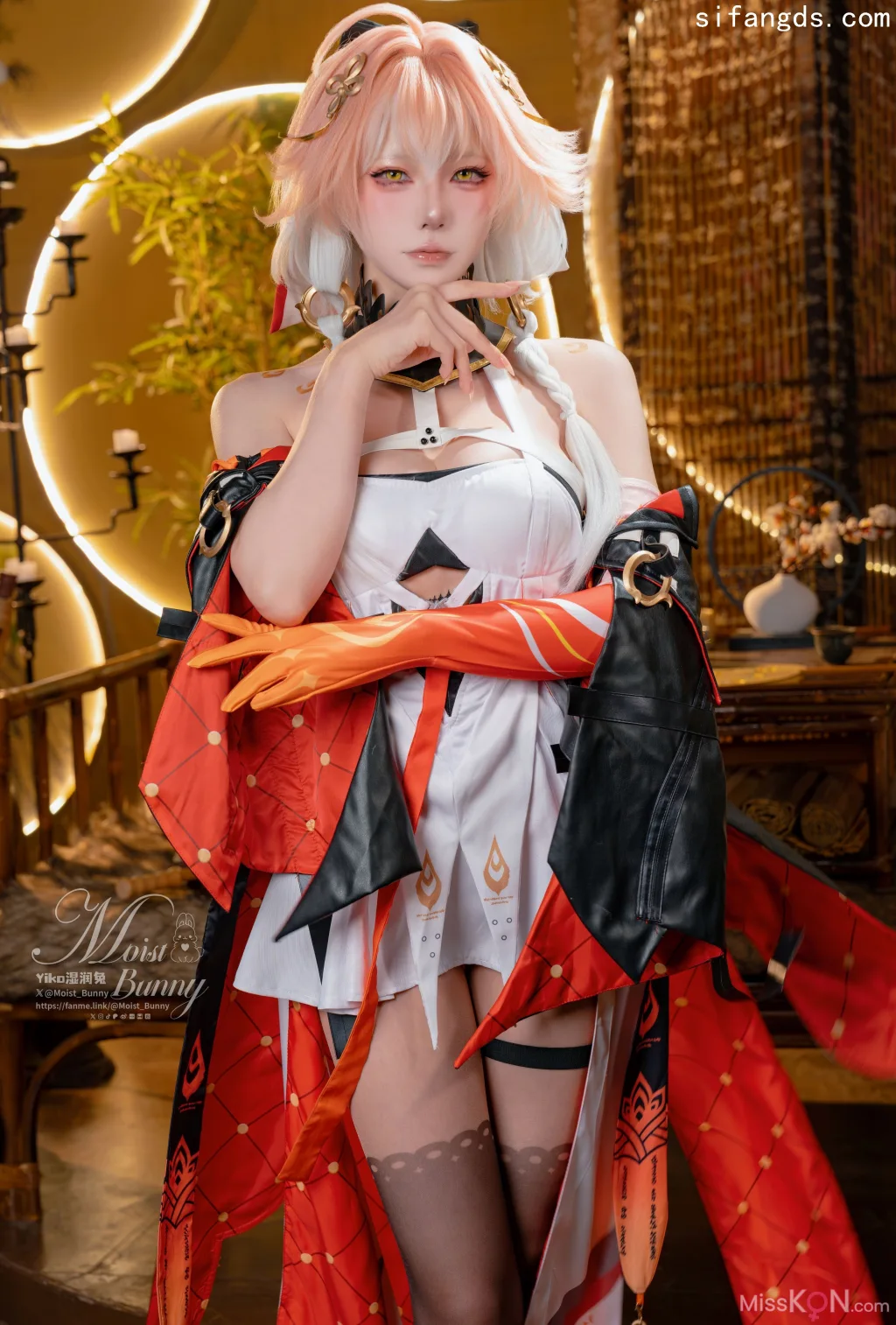 Coser@黏黏团子兔: TC 6月作品 炽羽策阵星-长离 (111 photos + 5 videos)