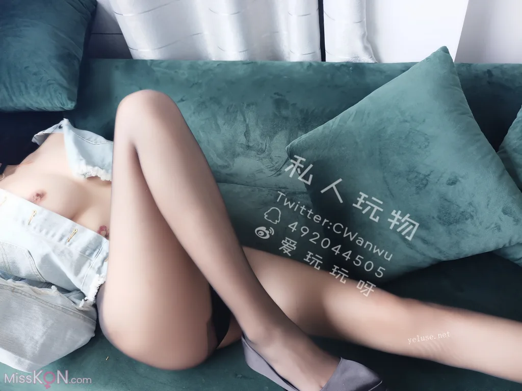 Coser@私人玩物: 牛仔黑丝 (33 photos + 3 videos) 2 Coser@私人玩物: 牛仔黑丝 (33 photos + 3 videos) 2