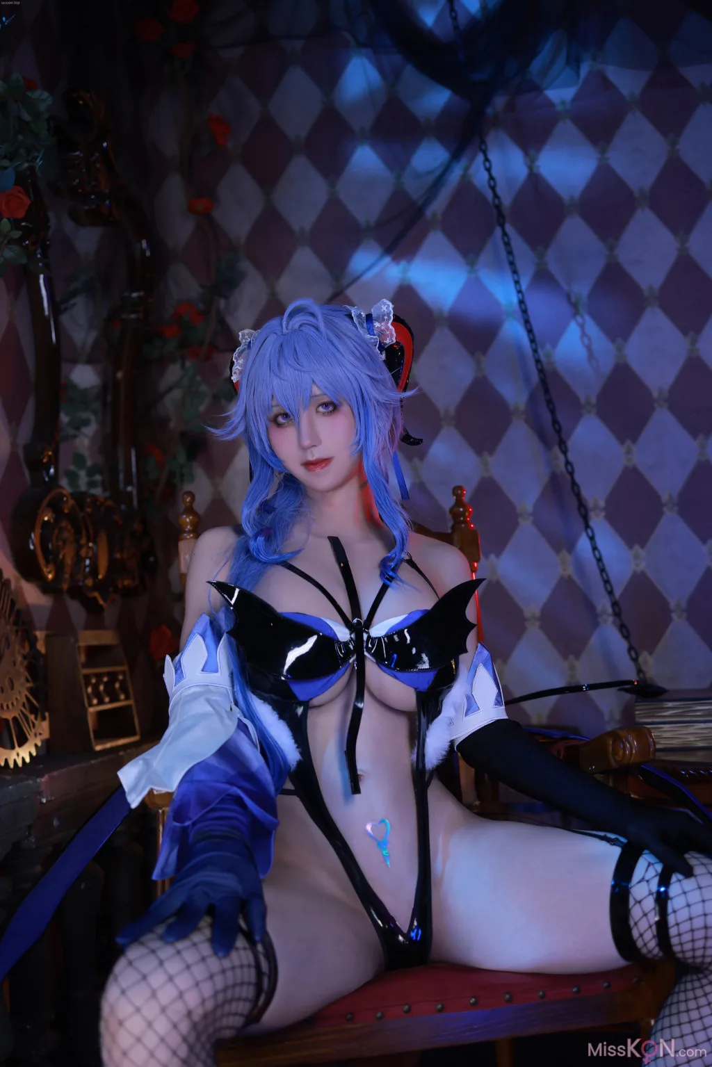 Coser@桜满三时: 魅魔甘雨 (15 photos) 
