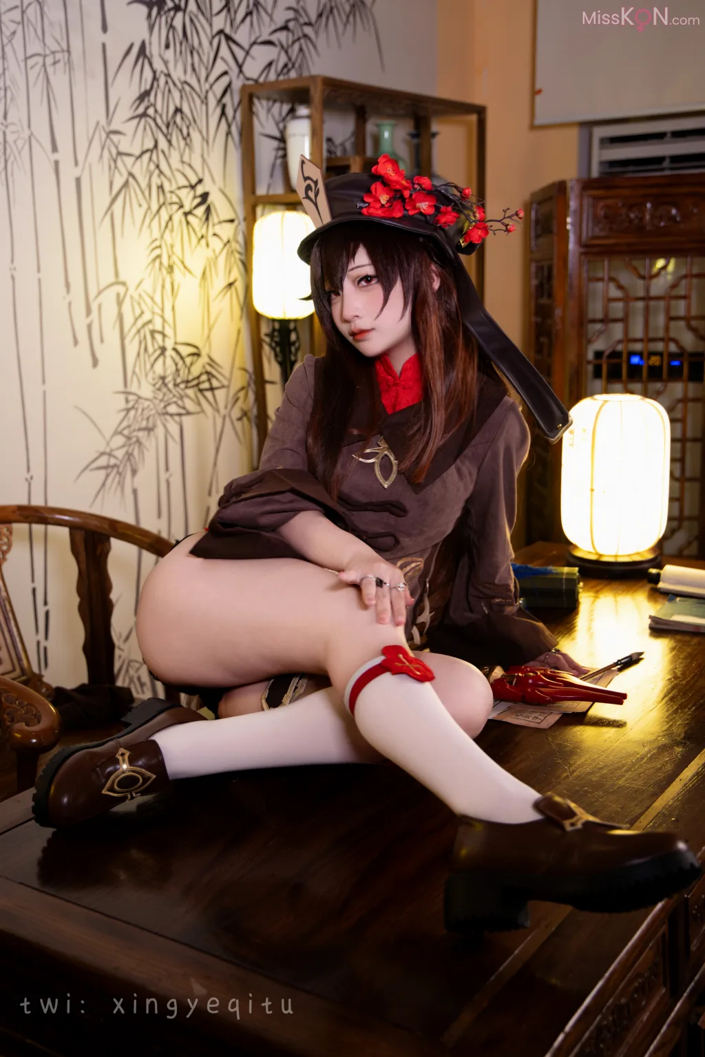 Coser@星野柒兔: 胡桃宝宝 (40 photos) 