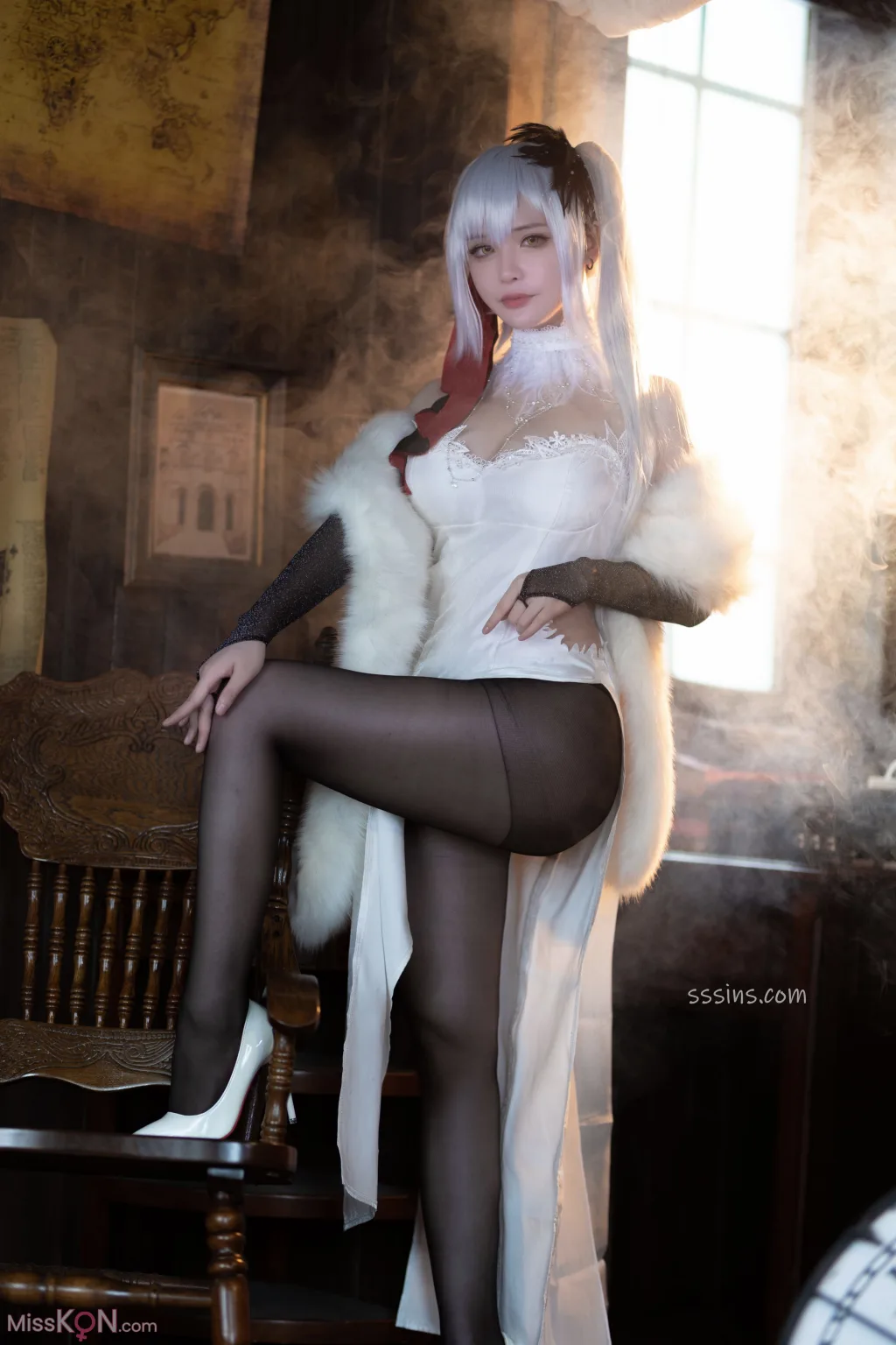 Coser@前羽_rr: 碧蓝航线 德雷克 (41 photos) 5 Coser@前羽_rr: 碧蓝航线 德雷克 (41 photos) 5