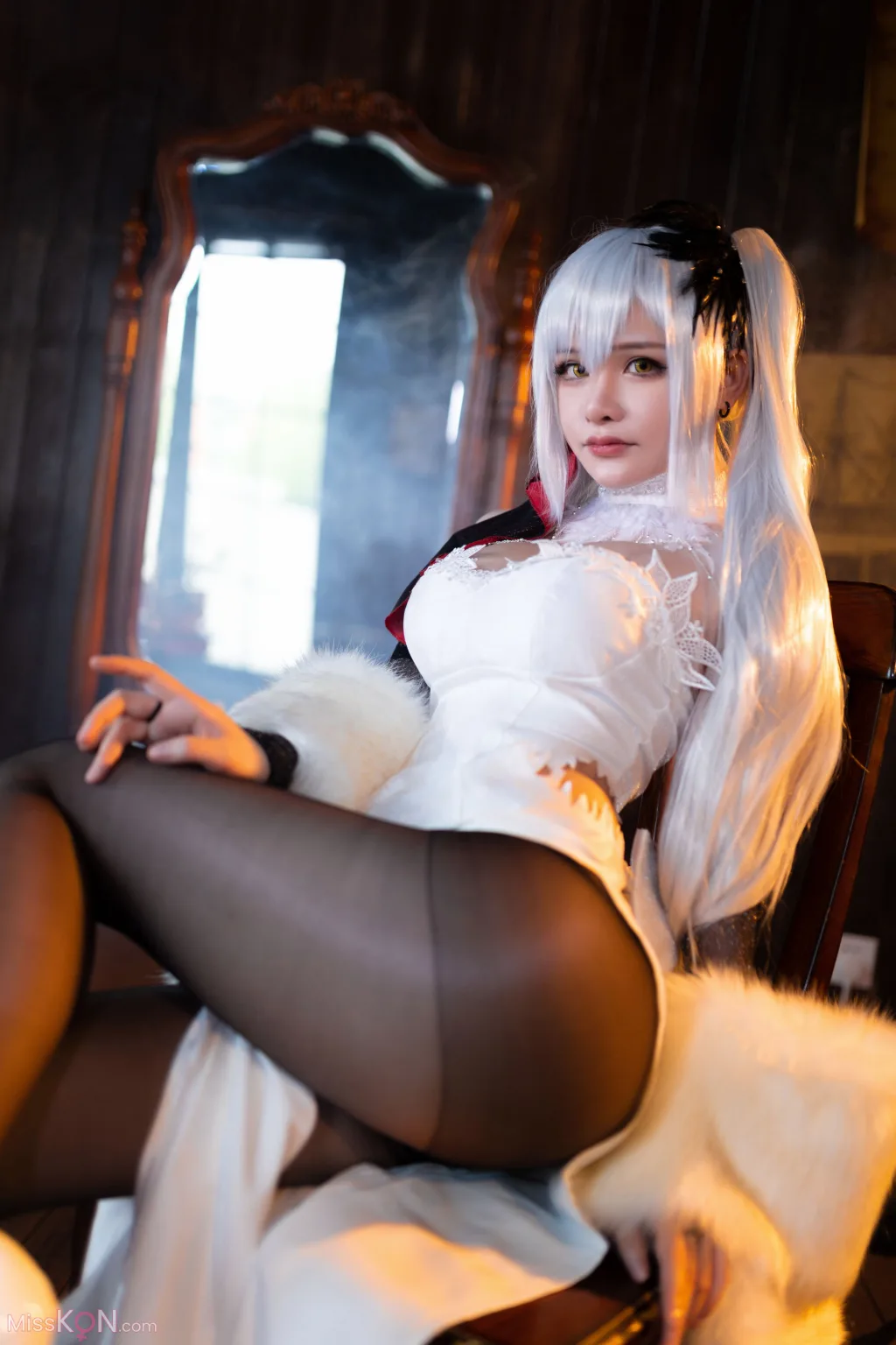 Coser@前羽_rr: 碧蓝航线 德雷克 (41 photos) 13 Coser@前羽_rr: 碧蓝航线 德雷克 (41 photos) 13