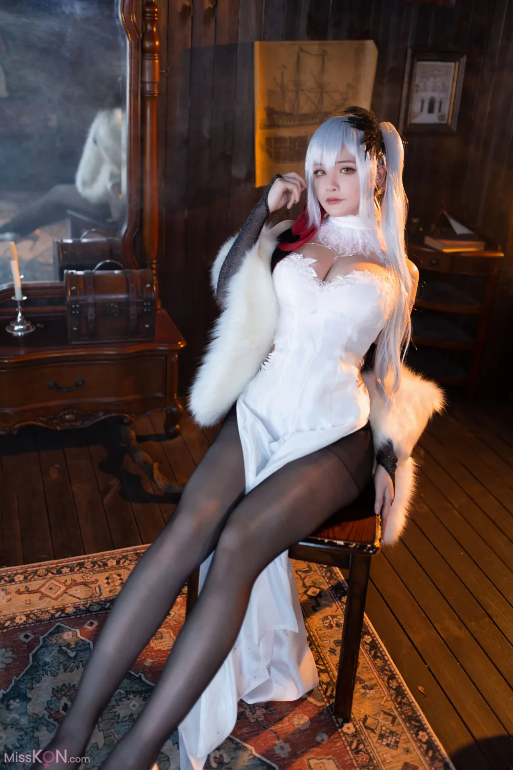 Coser@前羽_rr: 碧蓝航线 德雷克 (41 photos) 