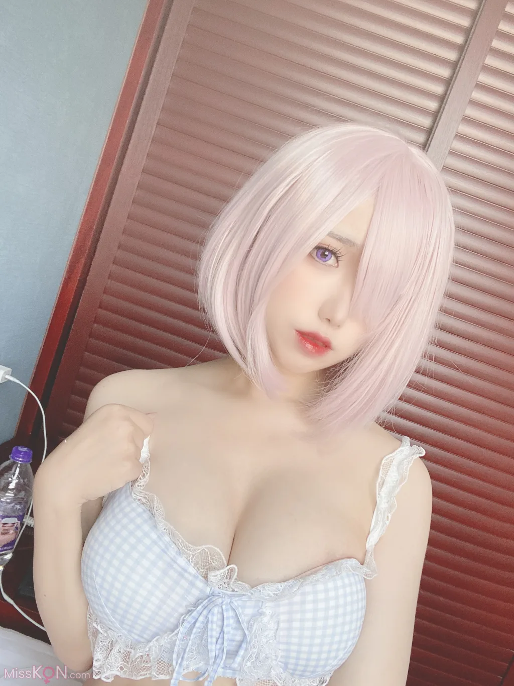 Coser@芋圆侑子: 蓝格子小清新 (22 photos) 