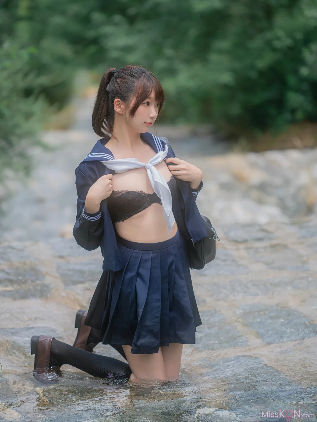 Coser@NAGISA魔物喵: 川で水遊び (110 photos) 7 Coser@NAGISA魔物喵: 川で水遊び (110 photos) 7