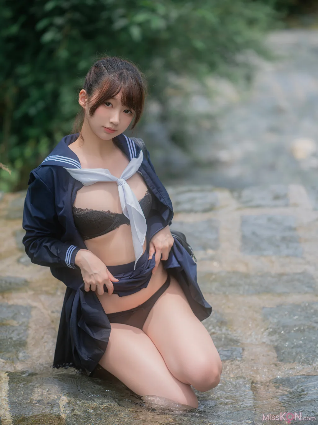 Coser@NAGISA魔物喵: 川で水遊び (110 photos) 8 Coser@NAGISA魔物喵: 川で水遊び (110 photos) 8