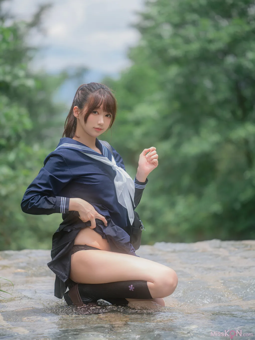 Coser@NAGISA魔物喵: 川で水遊び (110 photos) 2 Coser@NAGISA魔物喵: 川で水遊び (110 photos) 2