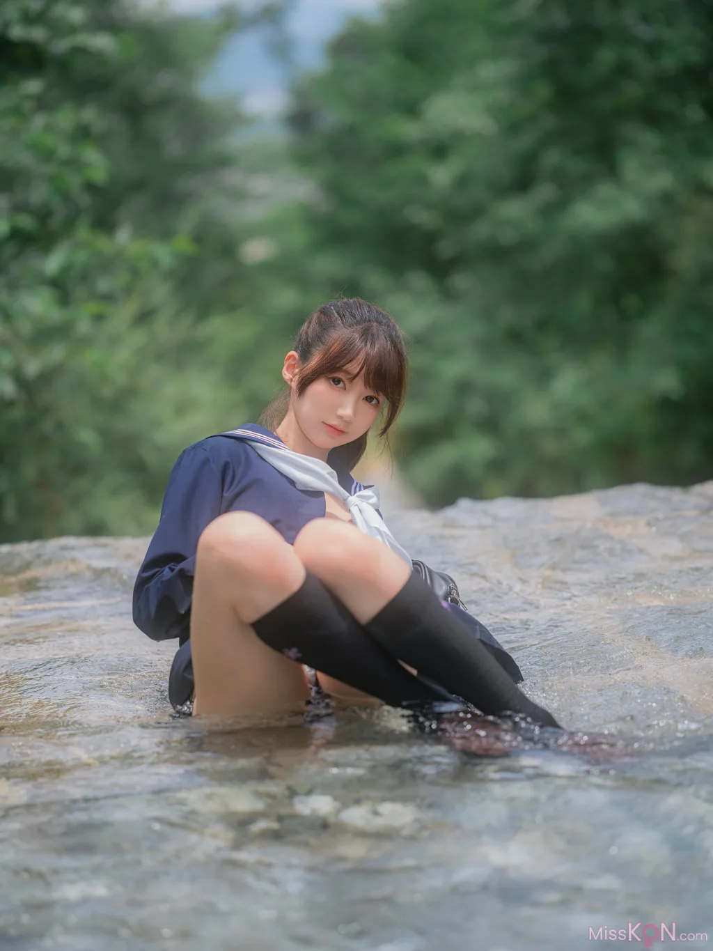 Coser@NAGISA魔物喵: 川で水遊び (110 photos) 11 Coser@NAGISA魔物喵: 川で水遊び (110 photos) 11
