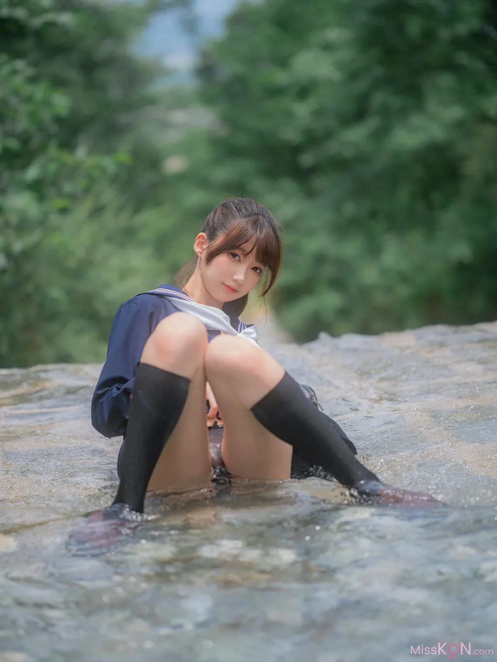 Coser@NAGISA魔物喵: 川で水遊び (110 photos) 12 Coser@NAGISA魔物喵: 川で水遊び (110 photos) 12