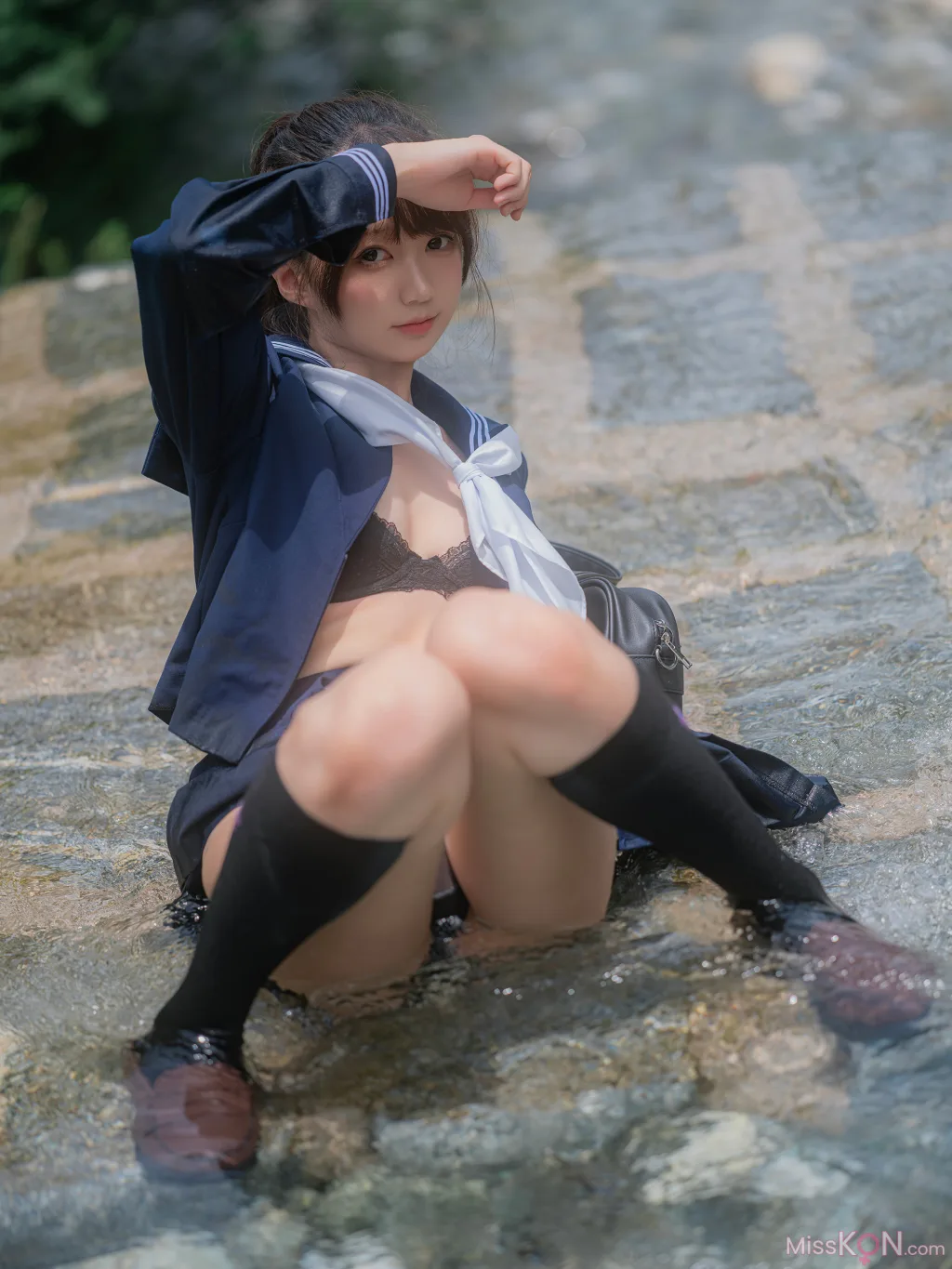 Coser@NAGISA魔物喵: 川で水遊び (110 photos) 16 Coser@NAGISA魔物喵: 川で水遊び (110 photos) 16