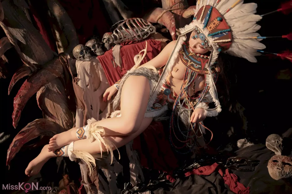 Coser@Bangni邦尼: 印第安 (紫舞龙) (99 photos) 9 Coser@Bangni邦尼: 印第安 (紫舞龙) (99 photos) 9