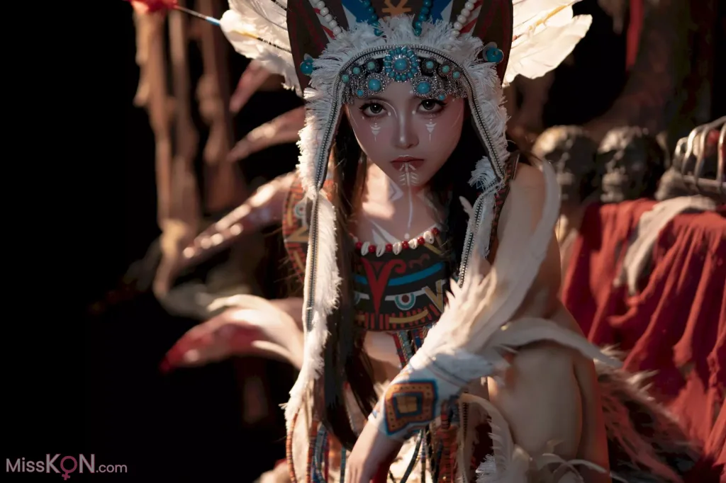 Coser@Bangni邦尼: 印第安 (紫舞龙) (99 photos) 8 Coser@Bangni邦尼: 印第安 (紫舞龙) (99 photos) 8