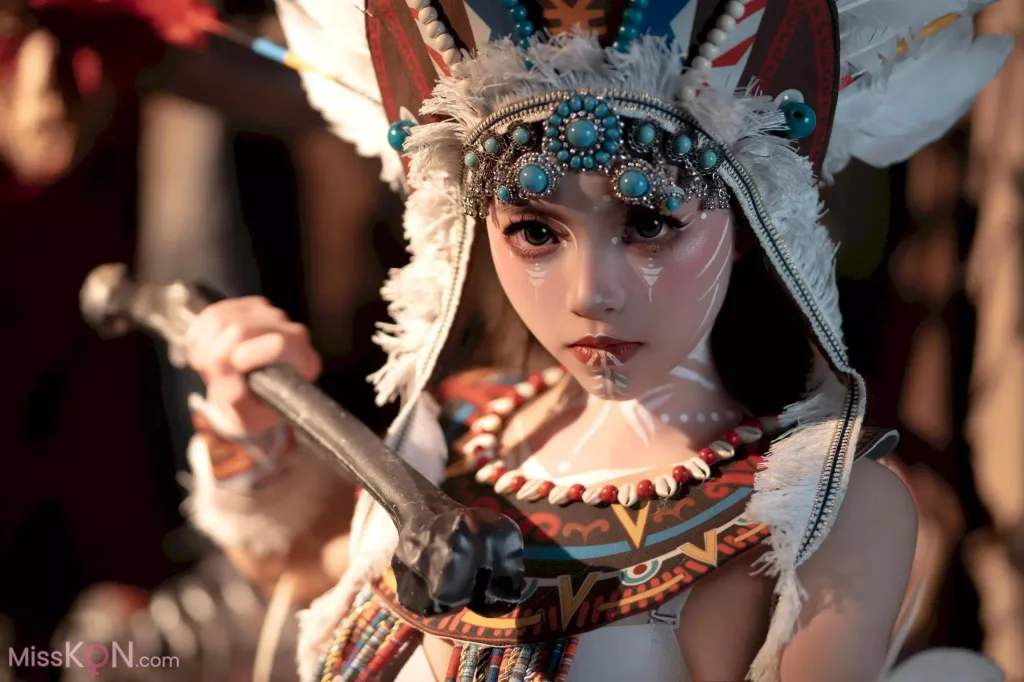 Coser@Bangni邦尼: 印第安 (紫舞龙) (99 photos) 5 Coser@Bangni邦尼: 印第安 (紫舞龙) (99 photos) 5