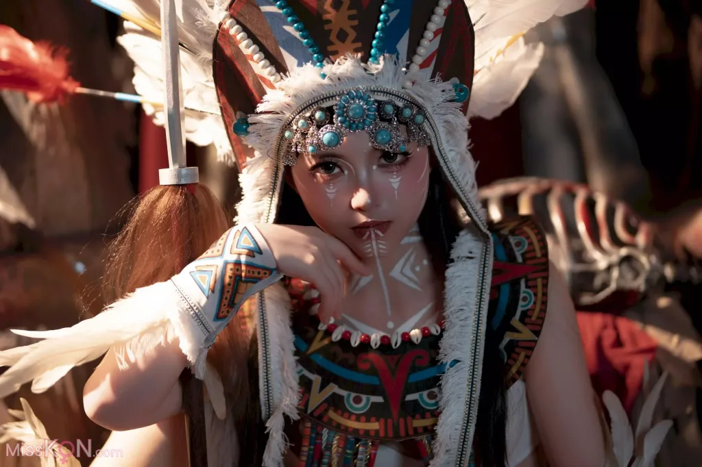 Coser@Bangni邦尼: 印第安 (紫舞龙) (99 photos) 6 Coser@Bangni邦尼: 印第安 (紫舞龙) (99 photos) 6