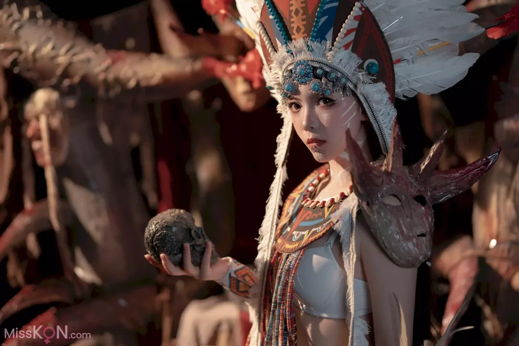 Coser@Bangni邦尼: 印第安 (紫舞龙) (99 photos) 11 Coser@Bangni邦尼: 印第安 (紫舞龙) (99 photos) 11