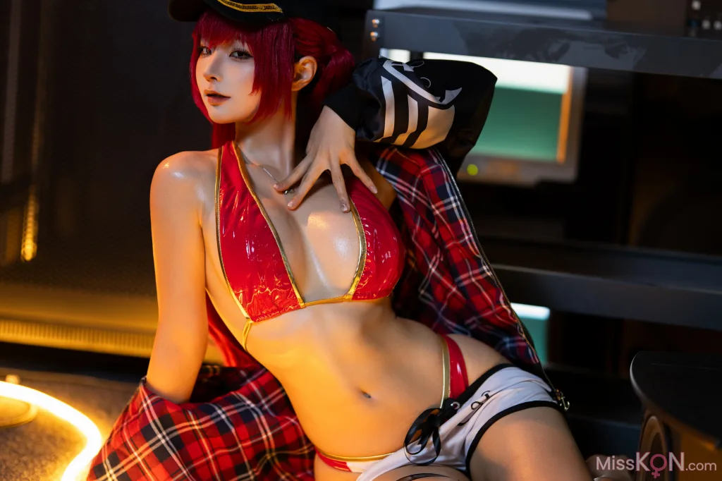 Coser@蠢沫沫 (chunmomo): Hololive 宝钟玛琳 船长 (238 photos) 18 Coser@蠢沫沫 (chunmomo): Hololive 宝钟玛琳 船长 (238 photos) 18