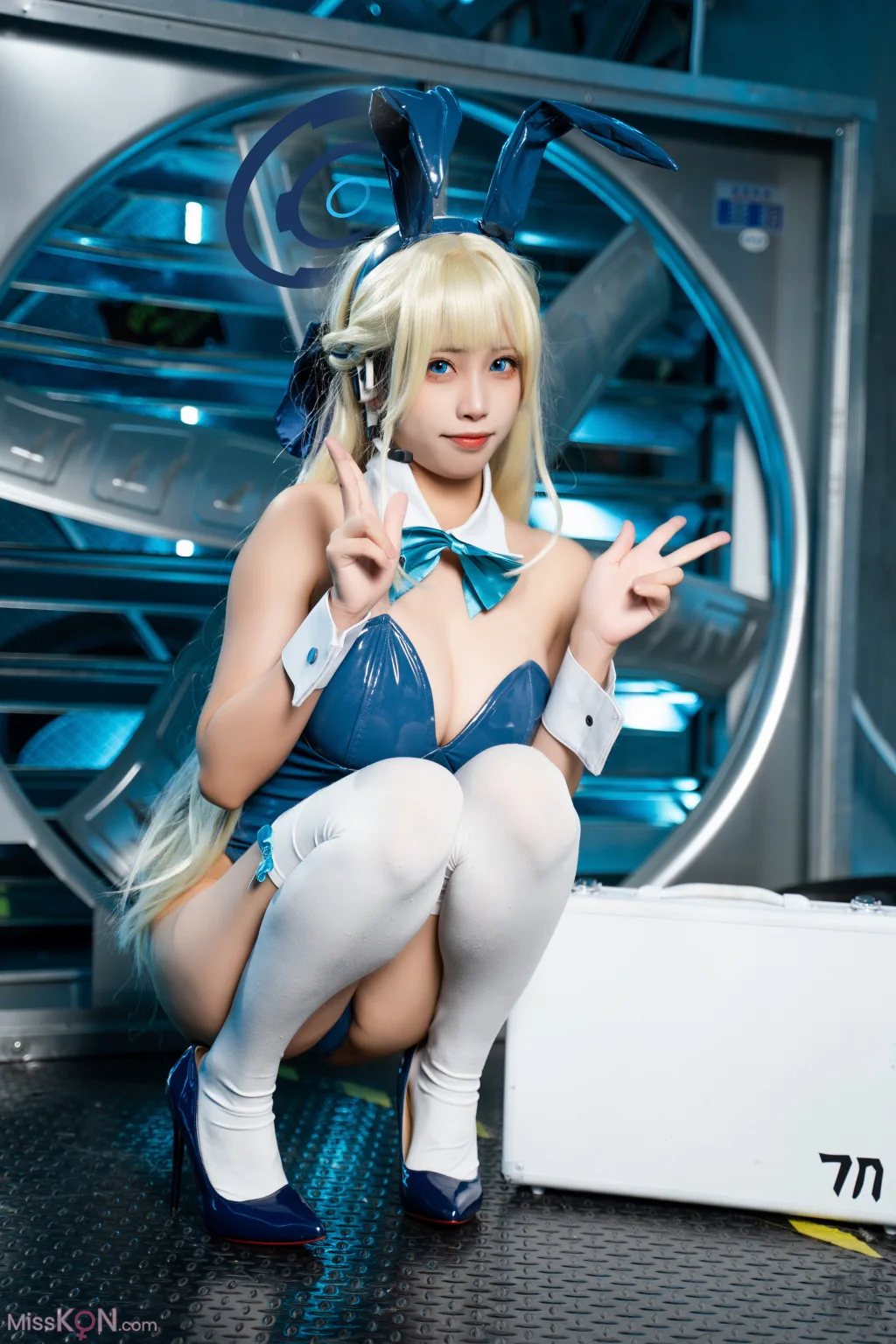 Coser@三無人型: 蔚蓝档案 飞鸟马时兔女郎 (60 photos) 13 Coser@三無人型: 蔚蓝档案 飞鸟马时兔女郎 (60 photos) 13