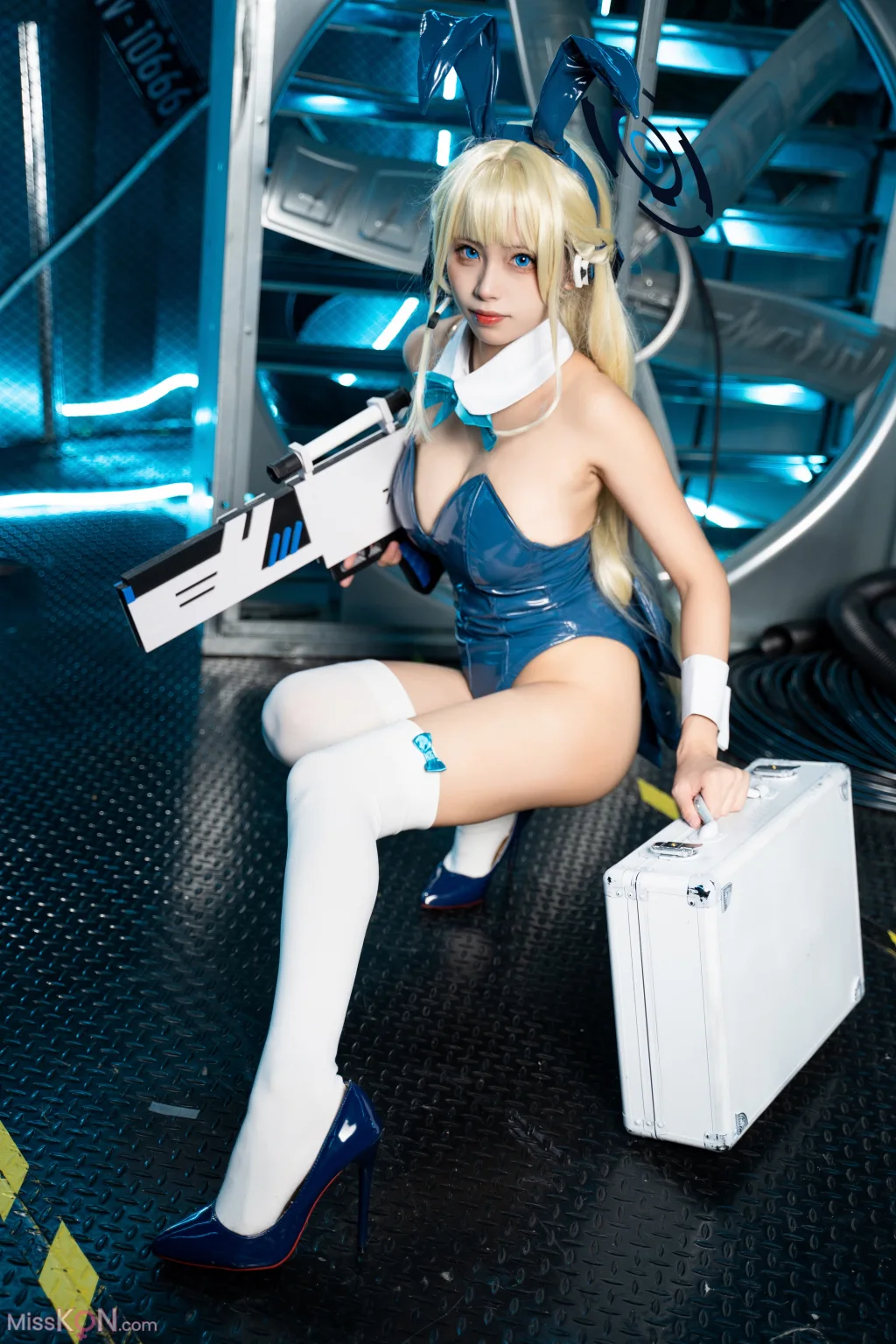 Coser@三無人型: 蔚蓝档案 飞鸟马时兔女郎 (60 photos) 16 Coser@三無人型: 蔚蓝档案 飞鸟马时兔女郎 (60 photos) 16