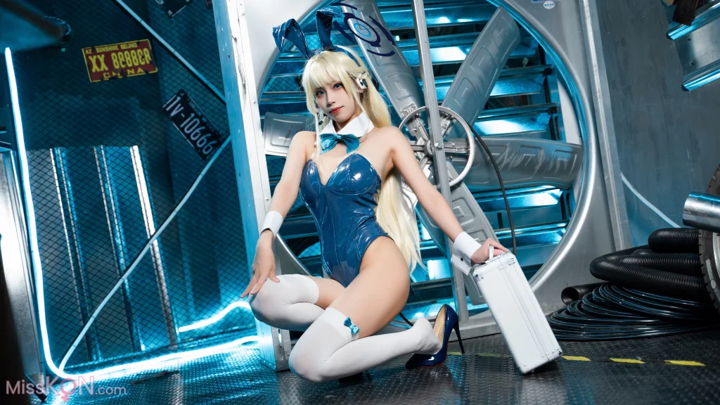 Coser@三無人型: 蔚蓝档案 飞鸟马时兔女郎 (60 photos) 8 Coser@三無人型: 蔚蓝档案 飞鸟马时兔女郎 (60 photos) 8