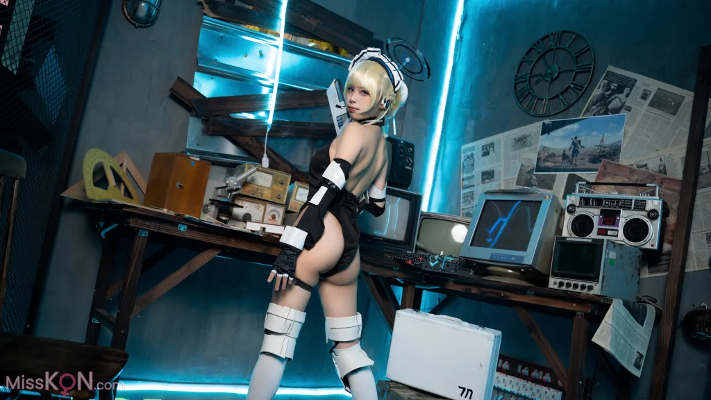 Coser@三無人型: 蔚蓝档案 飞鸟马时兔女郎 (60 photos) 14 Coser@三無人型: 蔚蓝档案 飞鸟马时兔女郎 (60 photos) 14