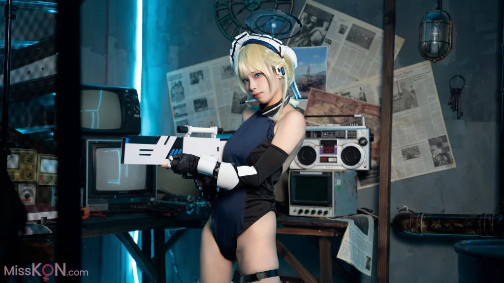 Coser@三無人型: 蔚蓝档案 飞鸟马时兔女郎 (60 photos) 12 Coser@三無人型: 蔚蓝档案 飞鸟马时兔女郎 (60 photos) 12