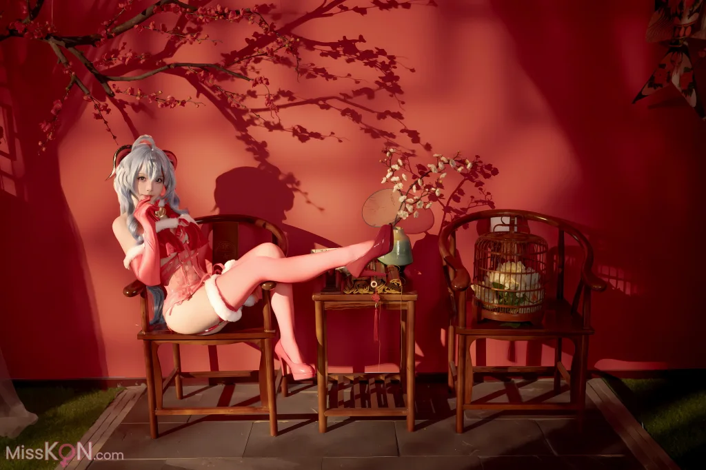 Coser@Bangni邦尼: 甘雨新春 (91 photos )