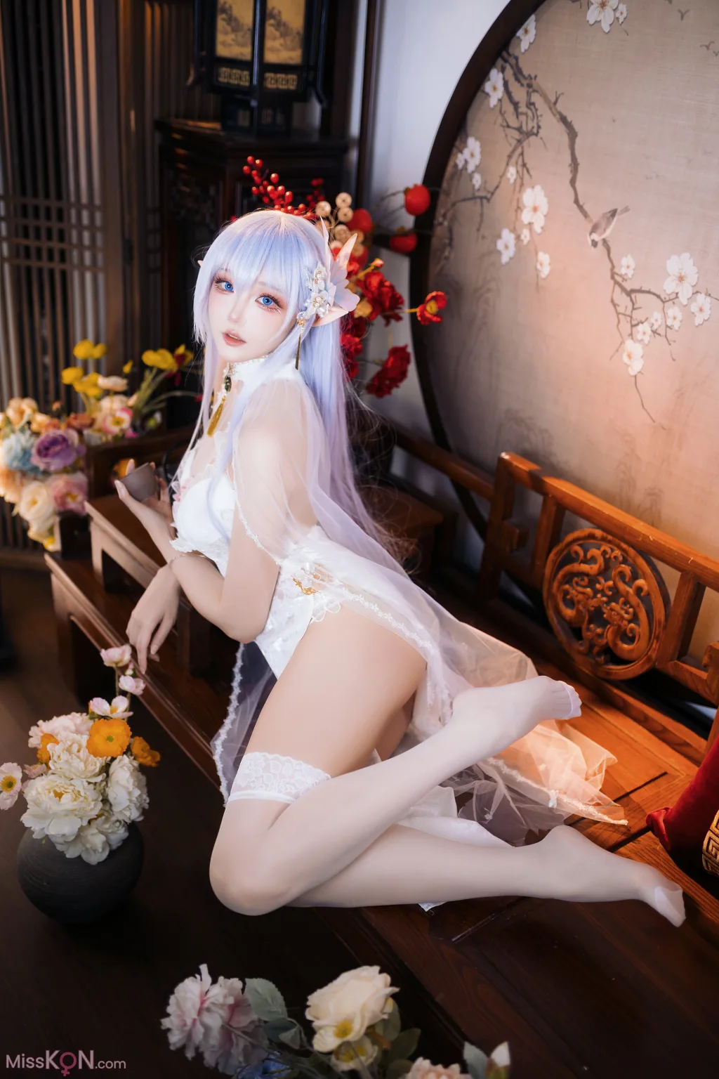 Coser@瓜希酱: 阿尔比恩旗袍 (20 photos)