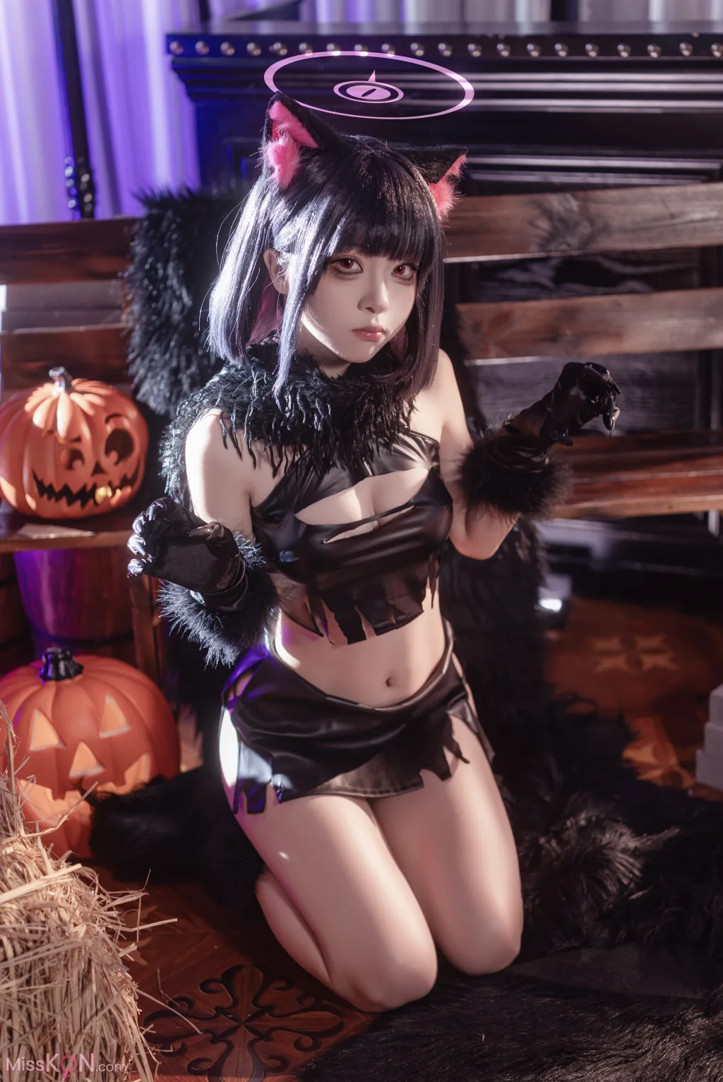 Coser@矢量鱼: 和纱万圣节 (34 photos)