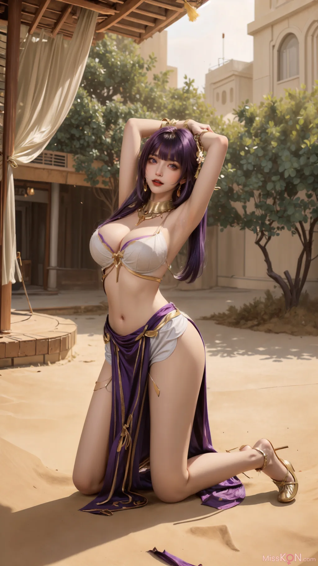 [AI Generated] 原神-沙漠女王 (106 photos)