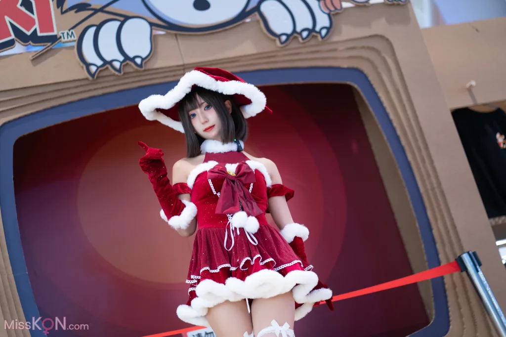 Coser@职业奶妈三水子: 圣诞小裙子 (72 photos) 19 Coser@职业奶妈三水子: 圣诞小裙子 (72 photos) 19