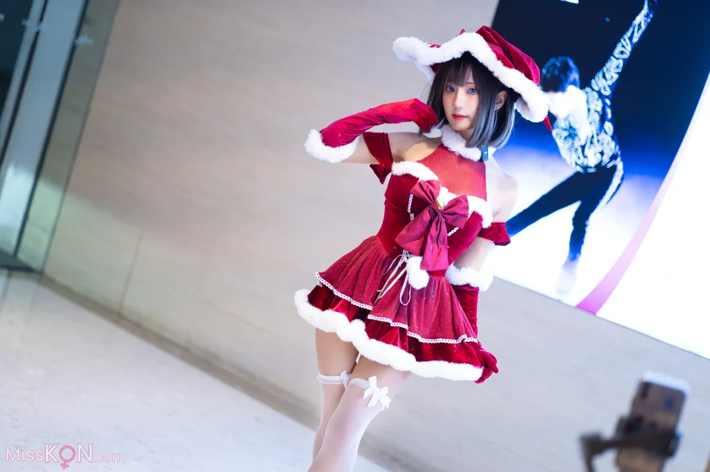 Coser@职业奶妈三水子: 圣诞小裙子 (72 photos) 15 Coser@职业奶妈三水子: 圣诞小裙子 (72 photos) 15
