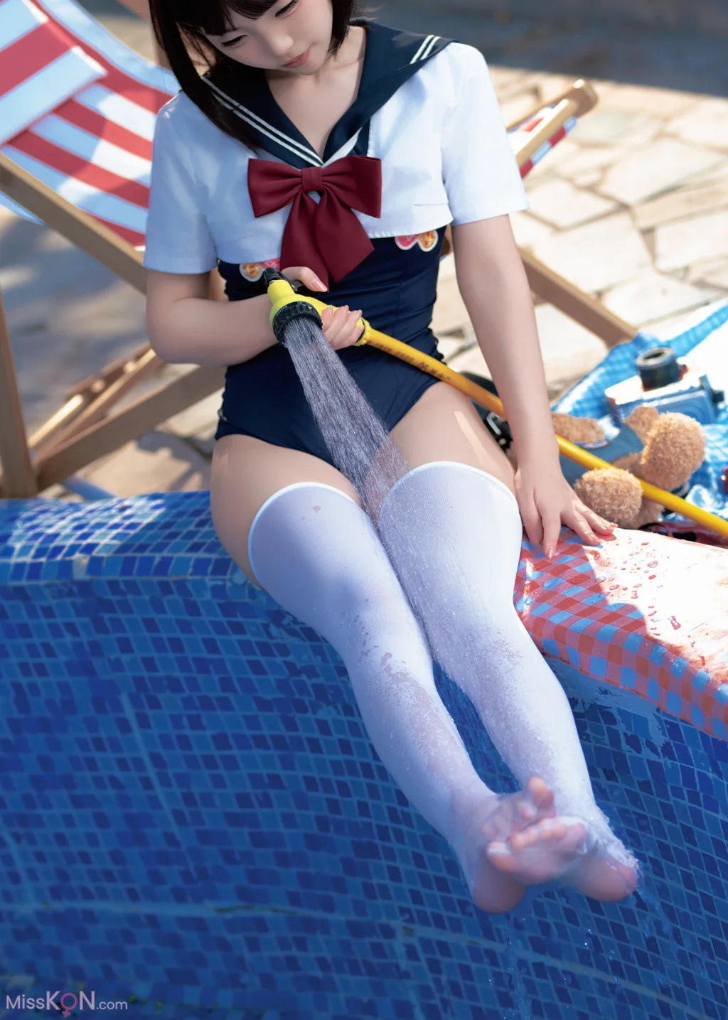 Coser@Bangni邦尼: 反差JK泳装 (97 photos ) 2 Coser@Bangni邦尼: 反差JK泳装 (97 photos ) 2