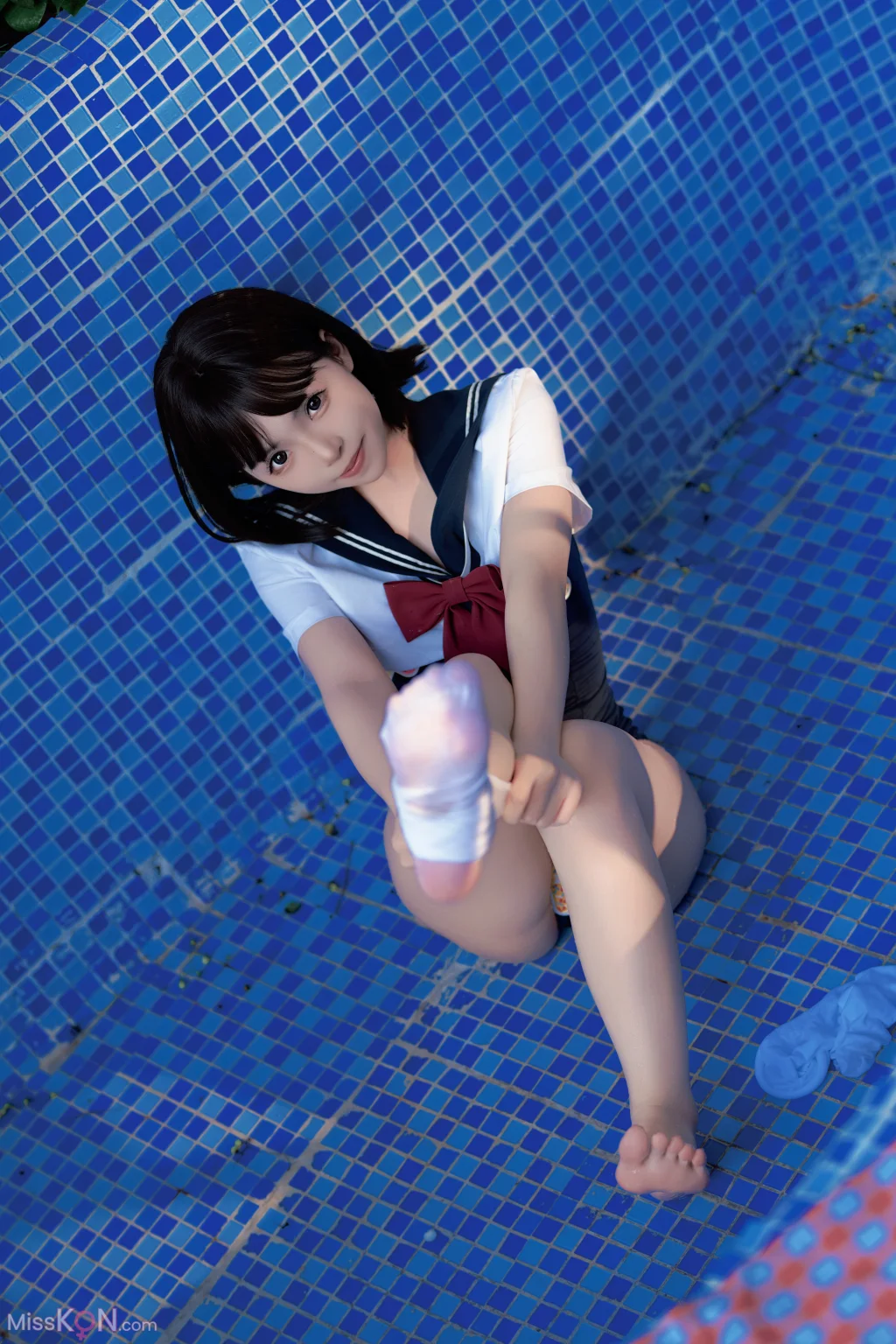 Coser@Bangni邦尼: 反差JK泳装 (97 photos ) 11 Coser@Bangni邦尼: 反差JK泳装 (97 photos ) 11