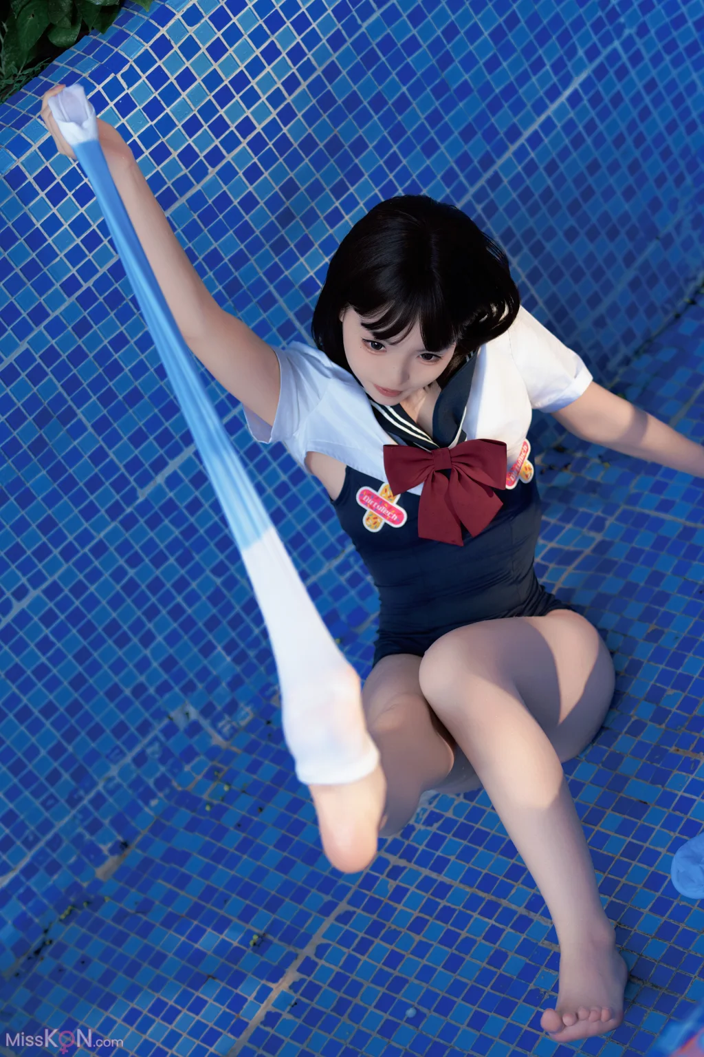 Coser@Bangni邦尼: 反差JK泳装 (97 photos ) 12 Coser@Bangni邦尼: 反差JK泳装 (97 photos ) 12