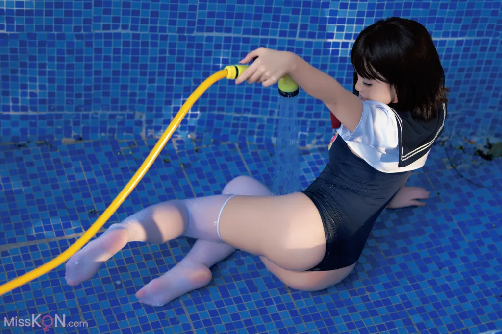 Coser@Bangni邦尼: 反差JK泳装 (97 photos ) 10 Coser@Bangni邦尼: 反差JK泳装 (97 photos ) 10