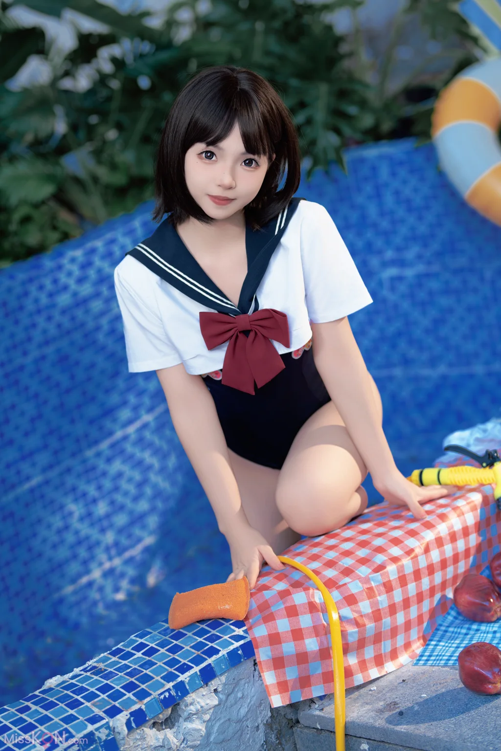 Coser@Bangni邦尼: 反差JK泳装 (97 photos ) 14 Coser@Bangni邦尼: 反差JK泳装 (97 photos ) 14