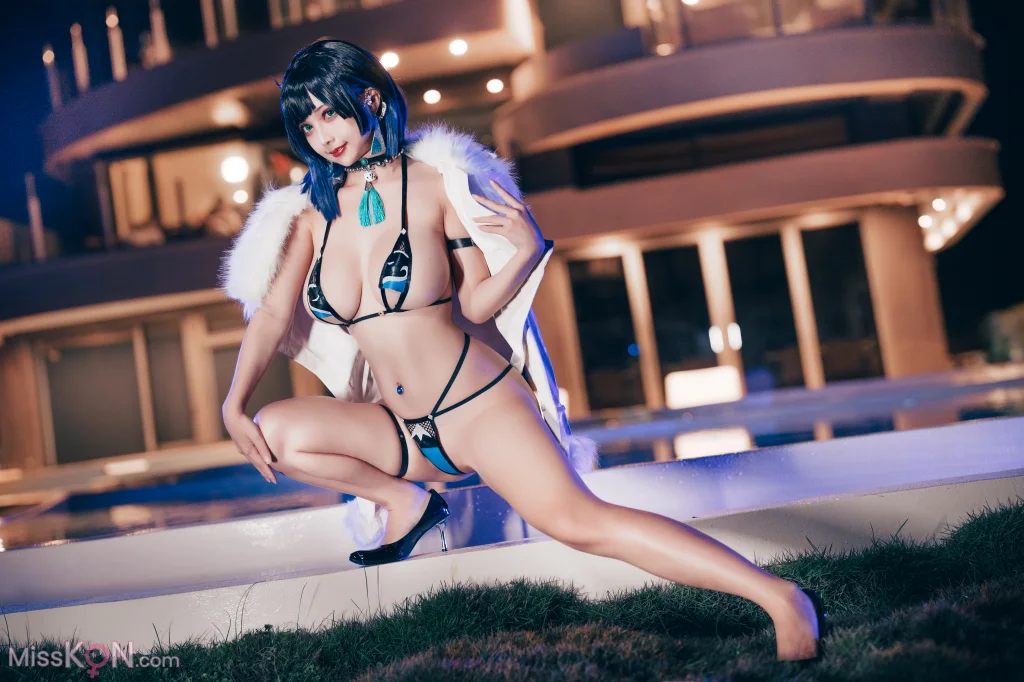 Coser@沖田凜花Rinka: 原神 – 夜兰 (31 photos)