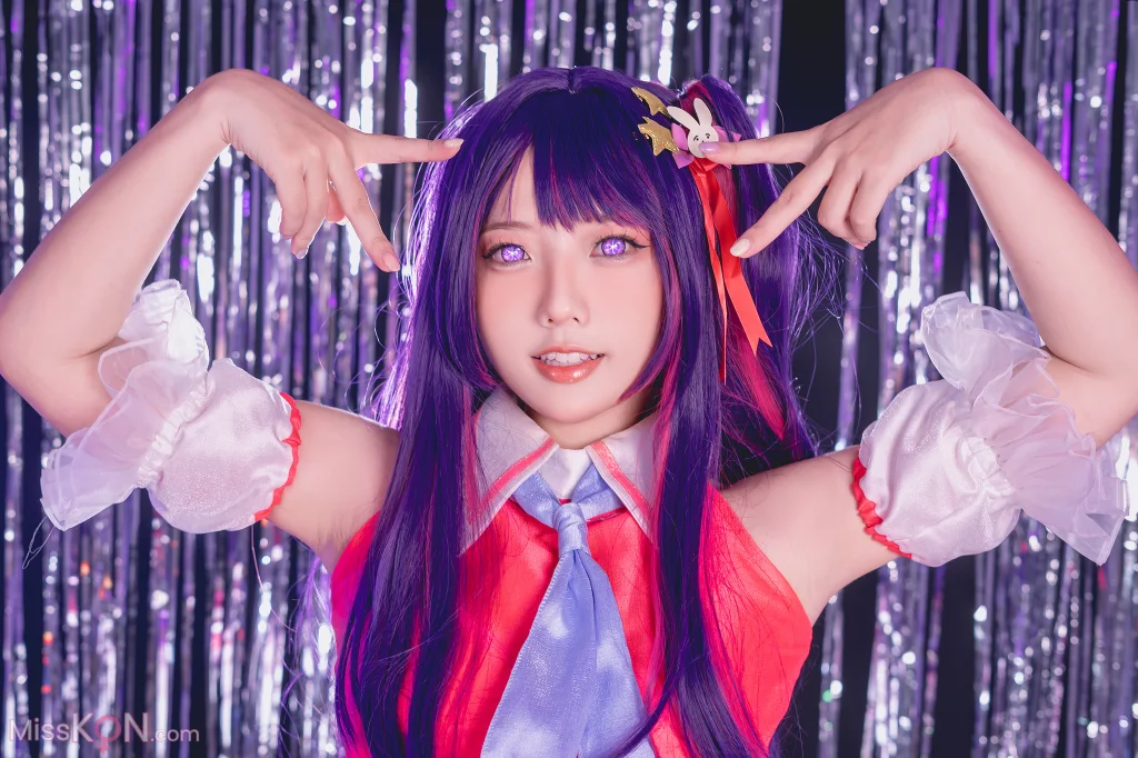 Coser@Messie Huang: Hoshino Ai (82 photos)