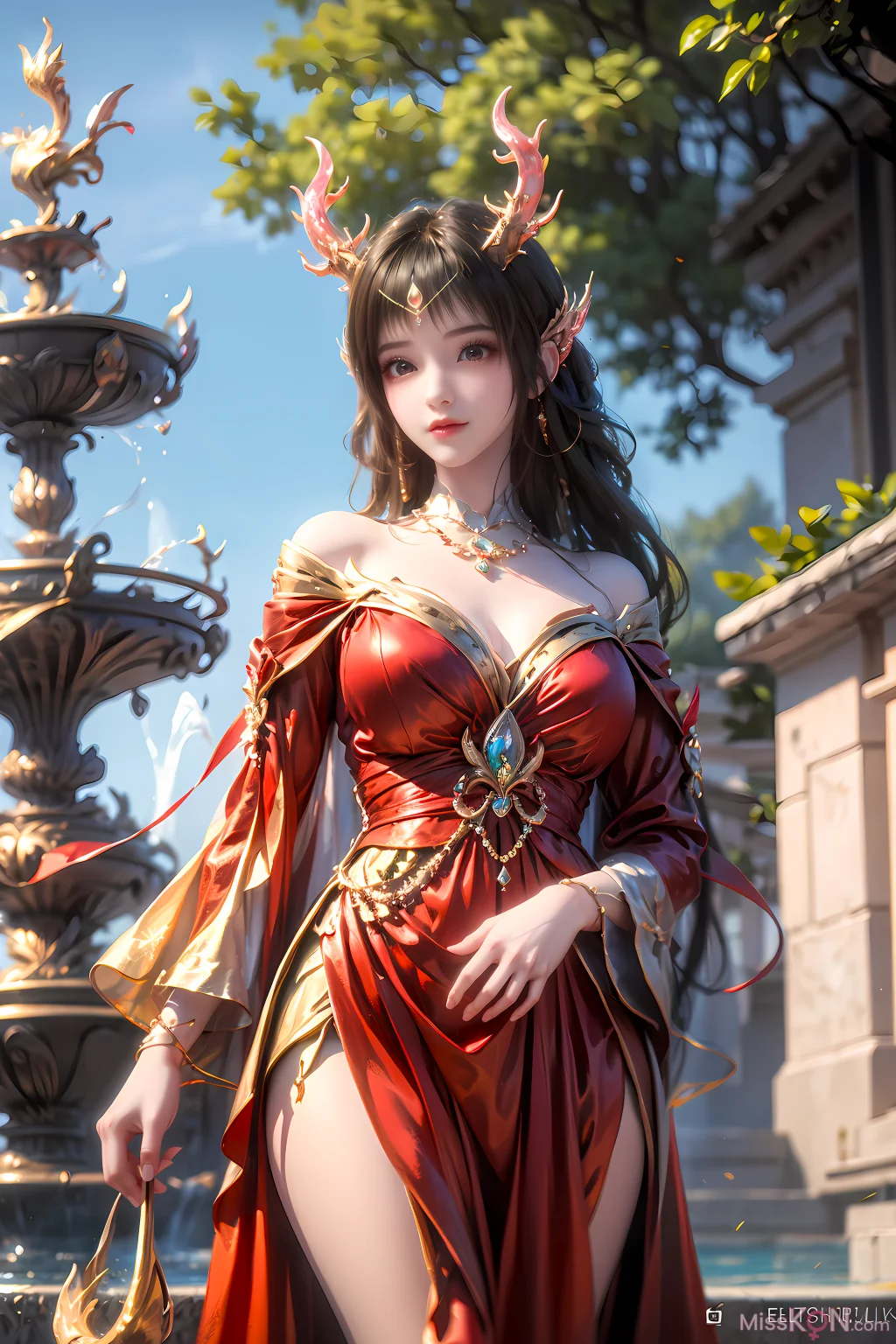 [AI Generated] 百炼成神–云落 (80 photos)